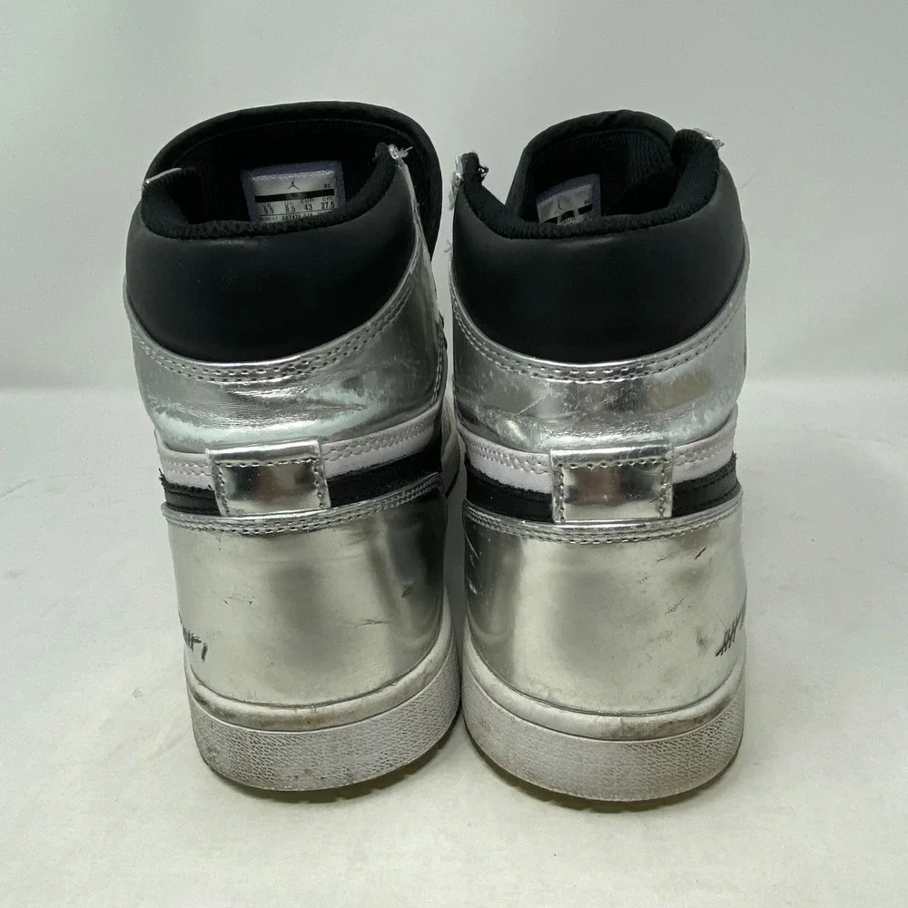 Jordan 1 Retro High Pass The Torch Kawhi Leonard Silver White AQ7476-016 Men 9.5